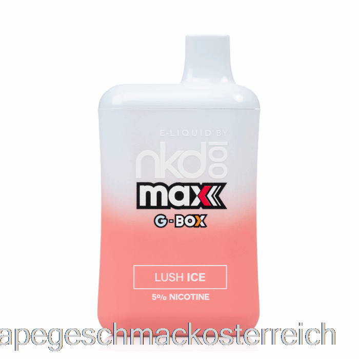 Gbox X Naked 100 5500 Einwegartikel Mit üppigem Eis-Vape-Geschmack